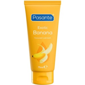 PASANTE â SCHMIERMITTEL AUF WASSERBASIS MIT BANANENGESCHMACK, 75 ML